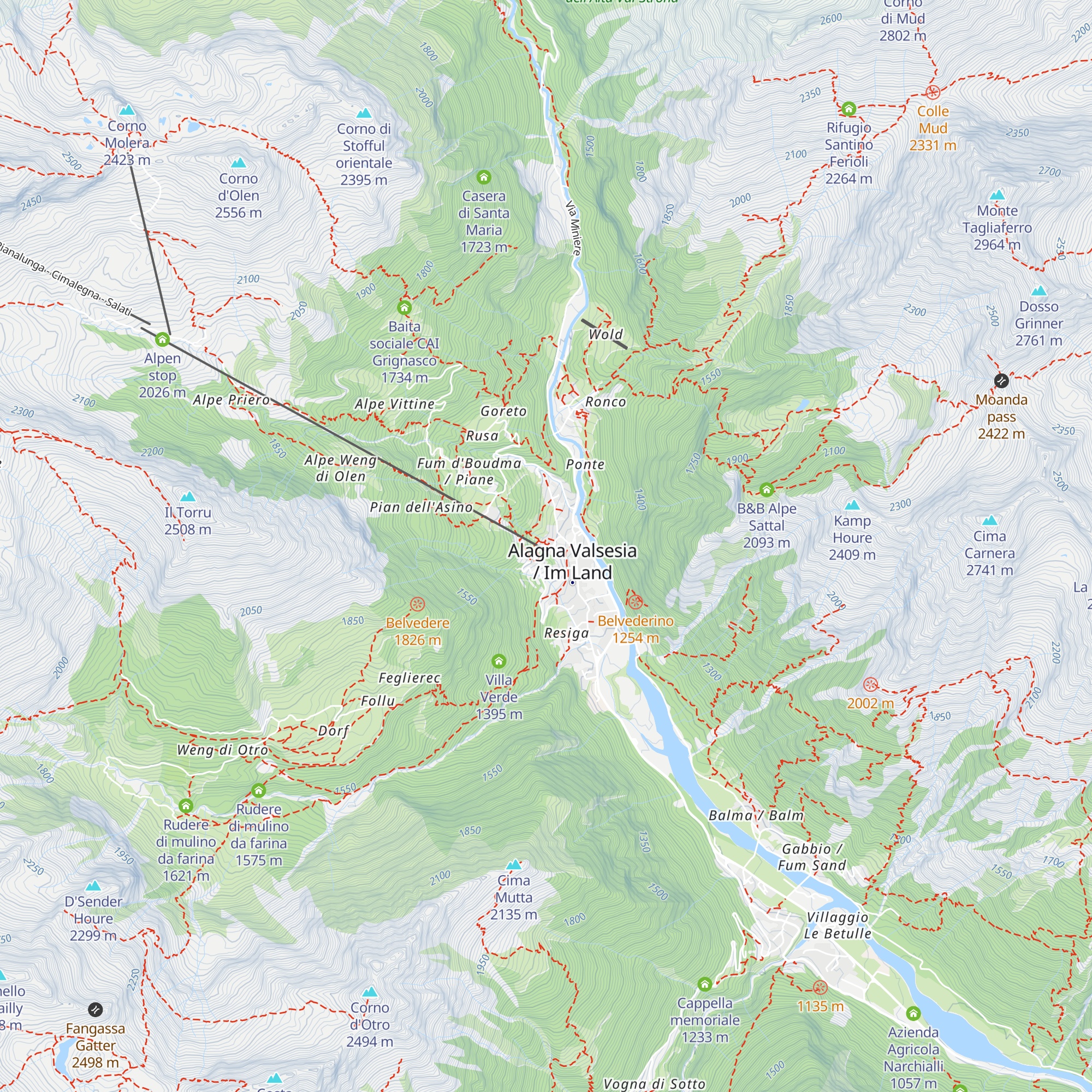 Chäisscheri map