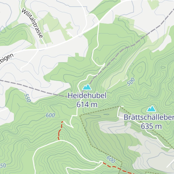 Map of Heidehubel