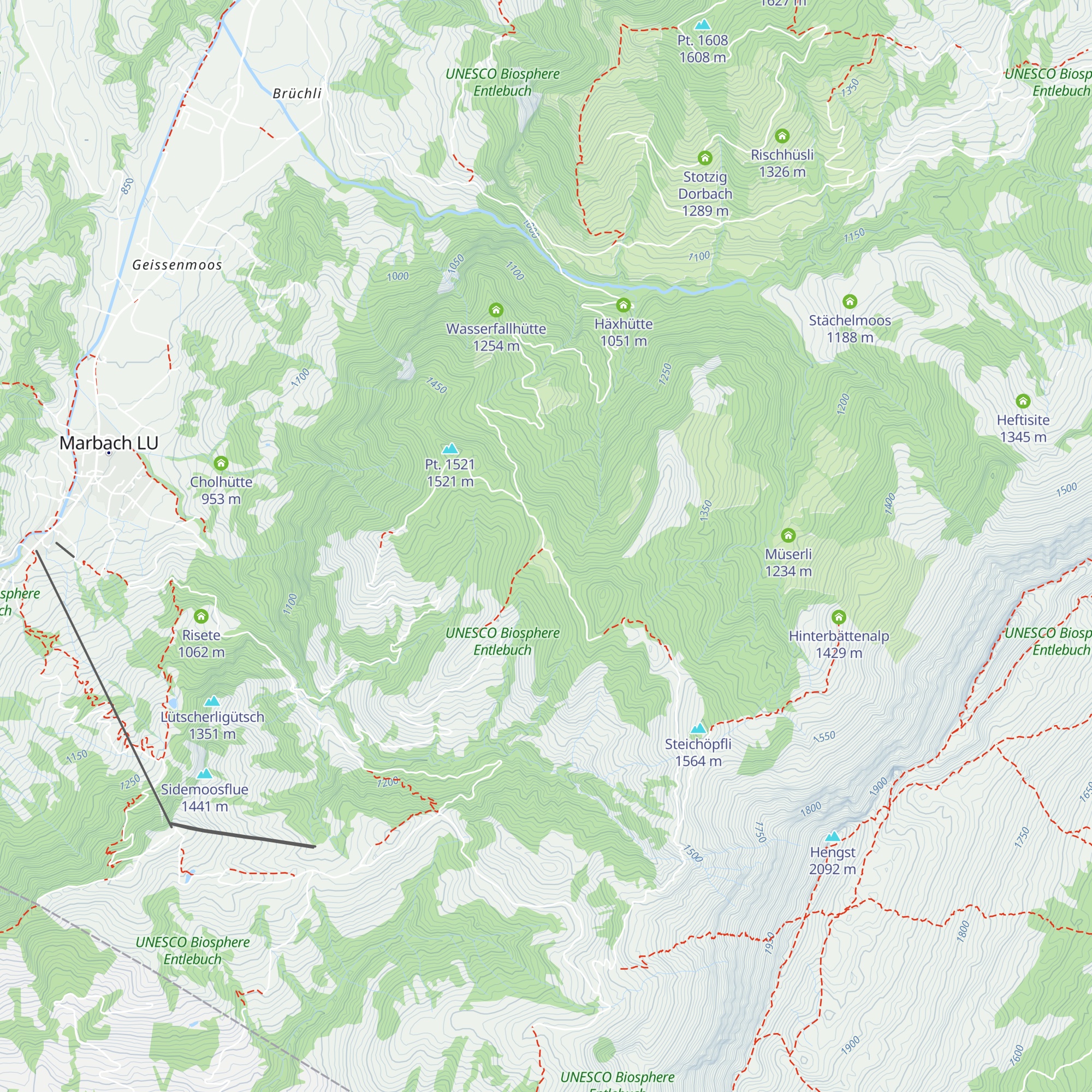 Hürnli map