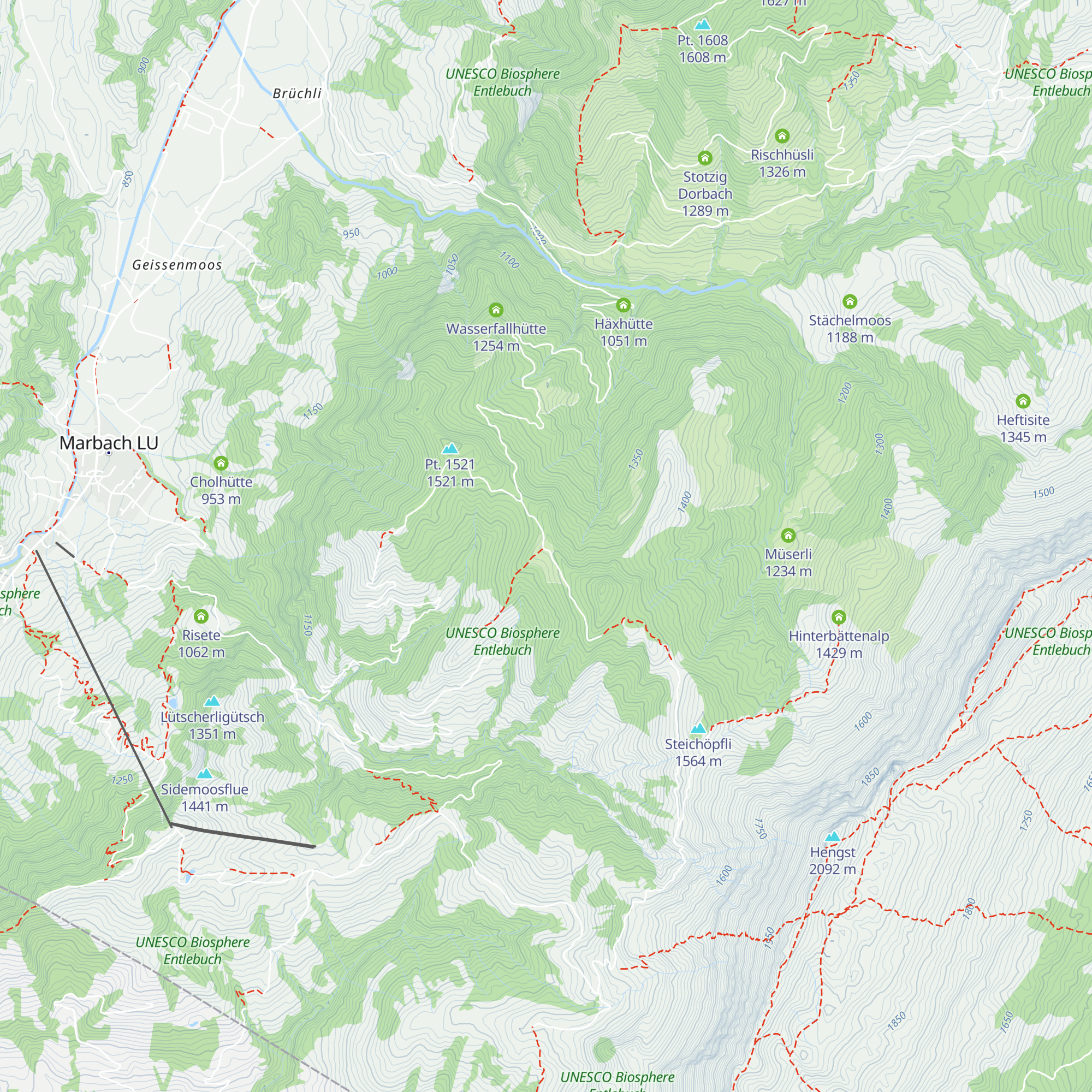 Hürnli map