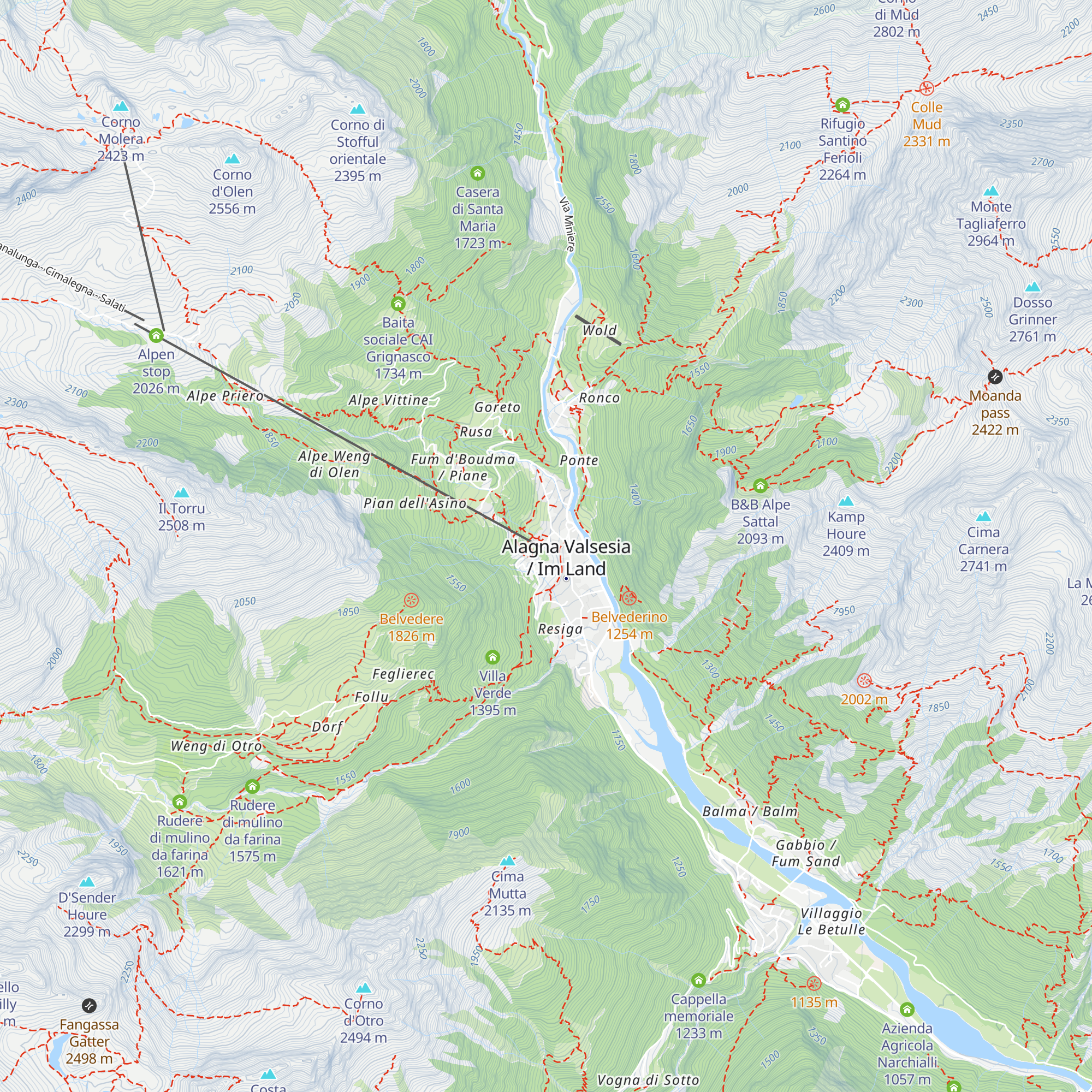 Chaisscheri map