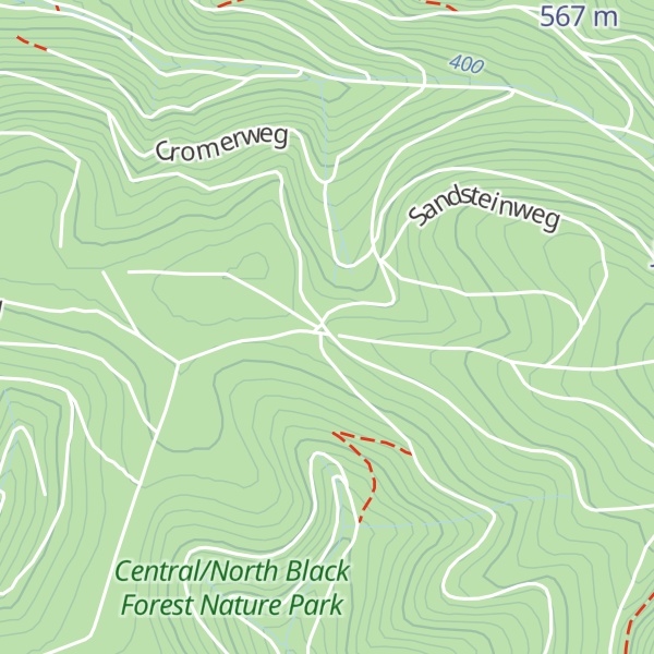 Map of Rauhörnlehütte