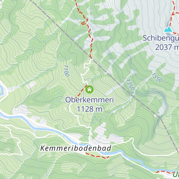 Map of Oberkemmeri