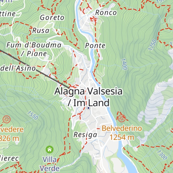 Map of Tourist Information