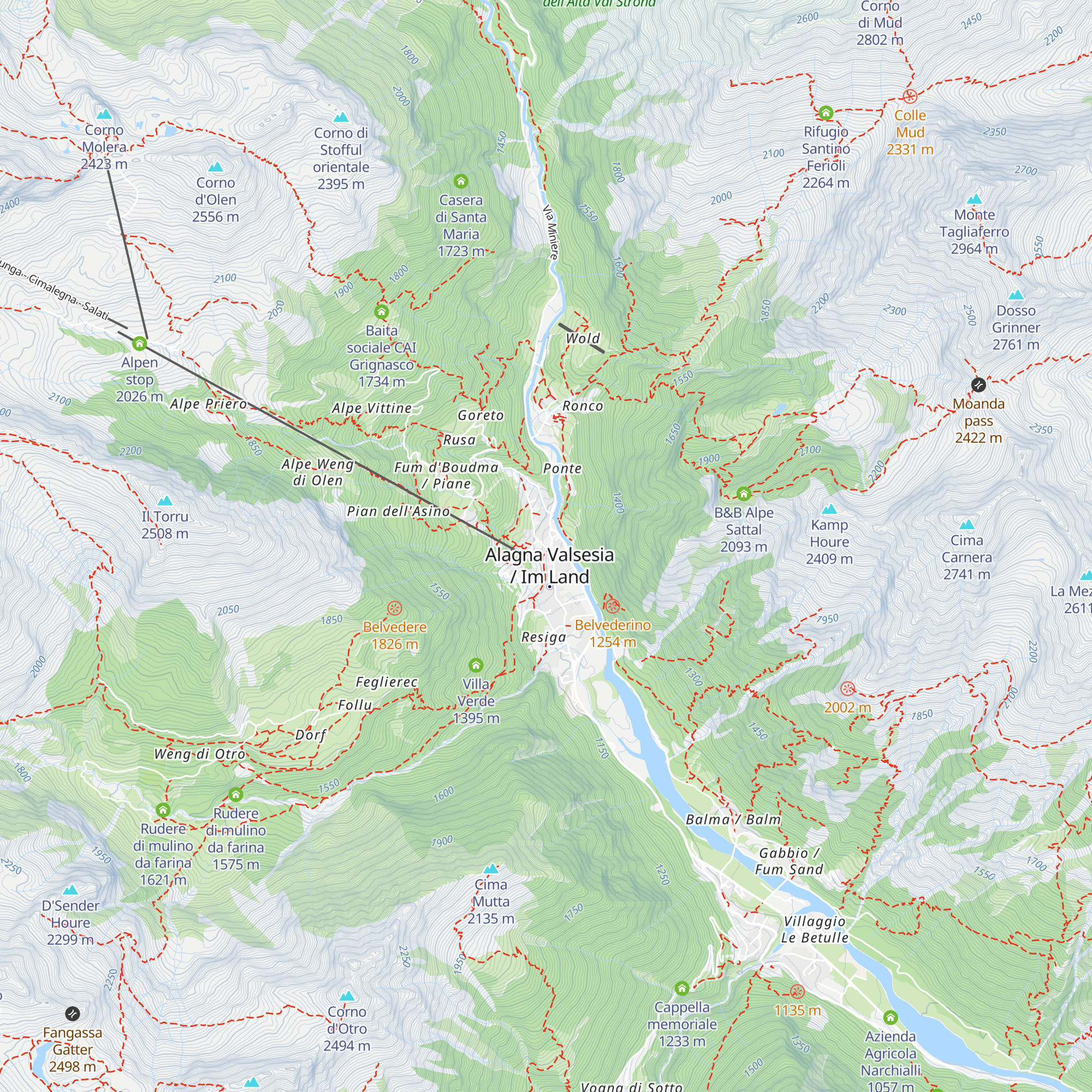 Tourist Information map