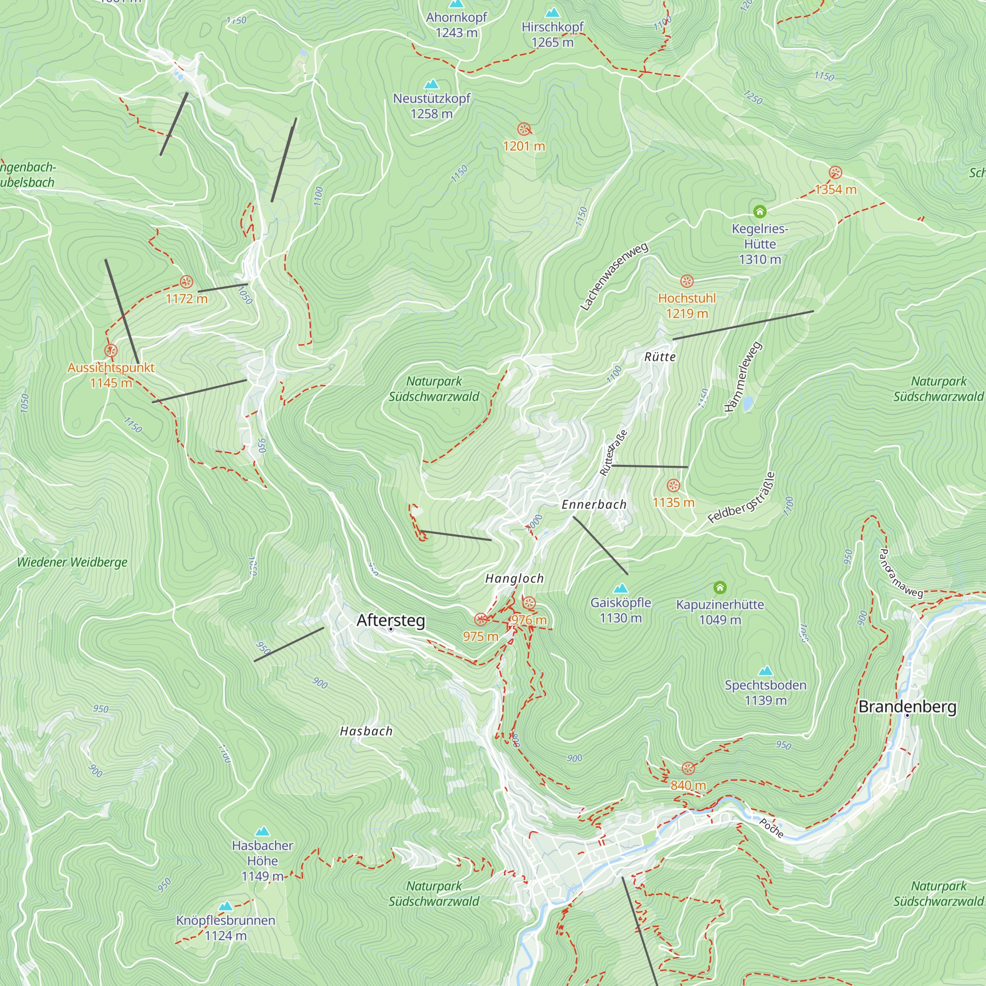 Panorama Lodge Sonnenalm map