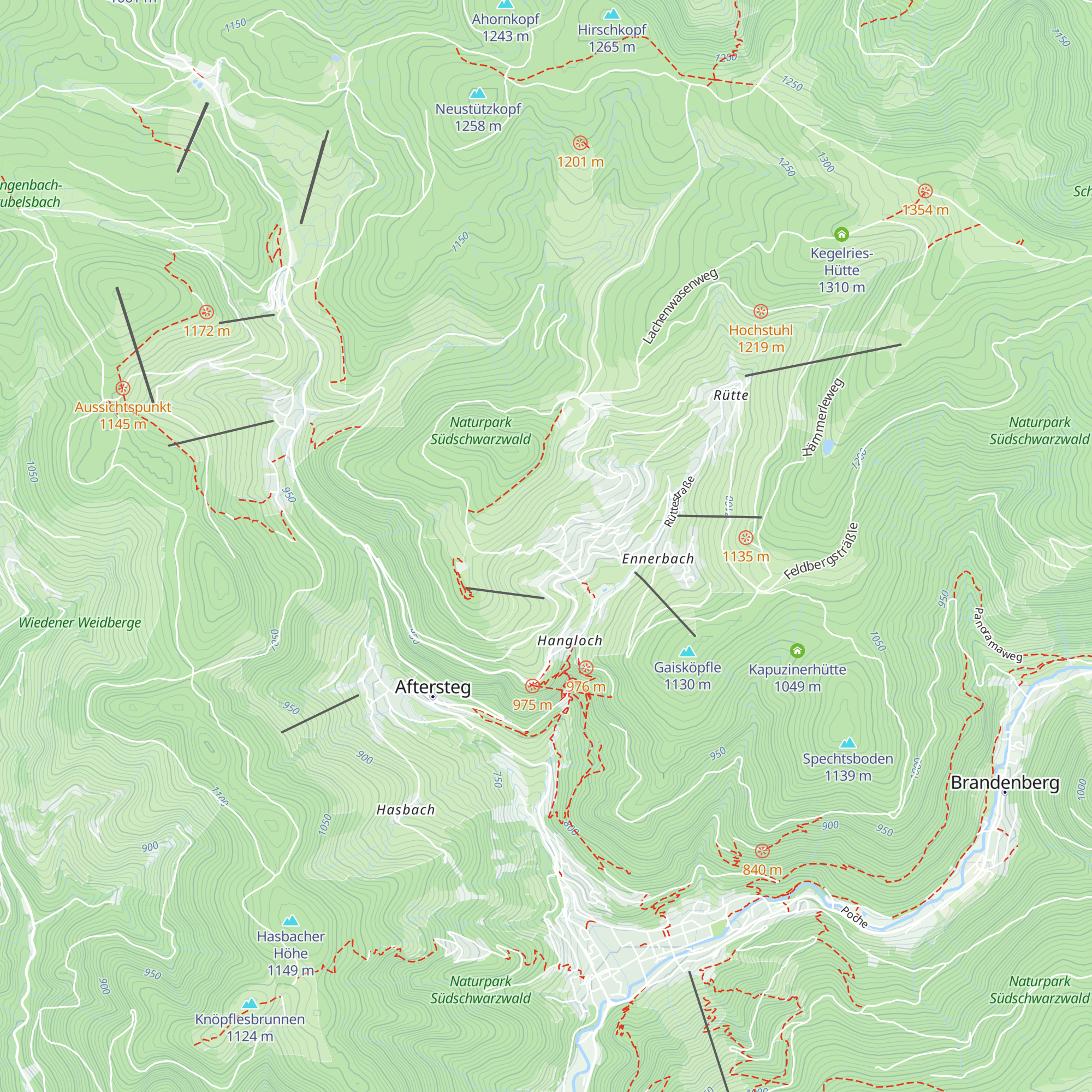 Panorama Lodge Sonnenalm map