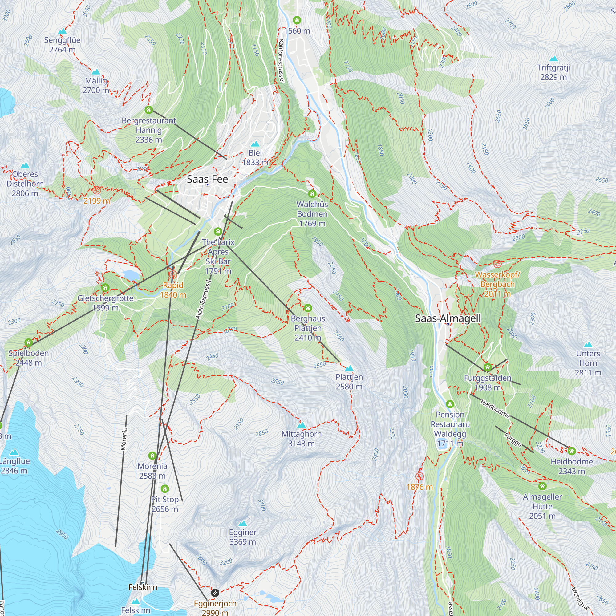 Berghaus Plattjen map