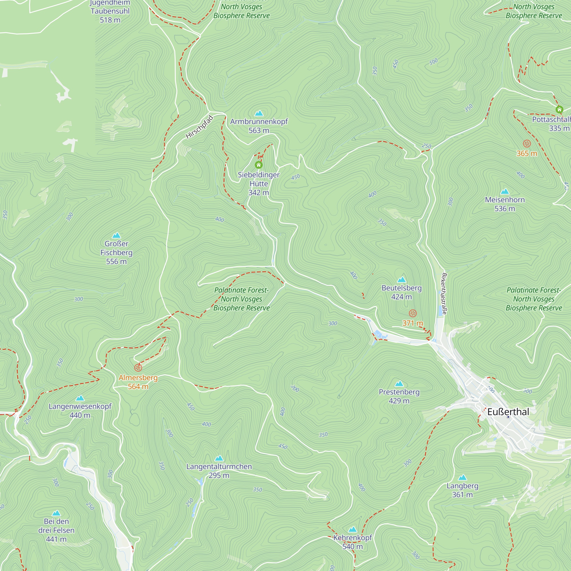 Dörrentalhütte map