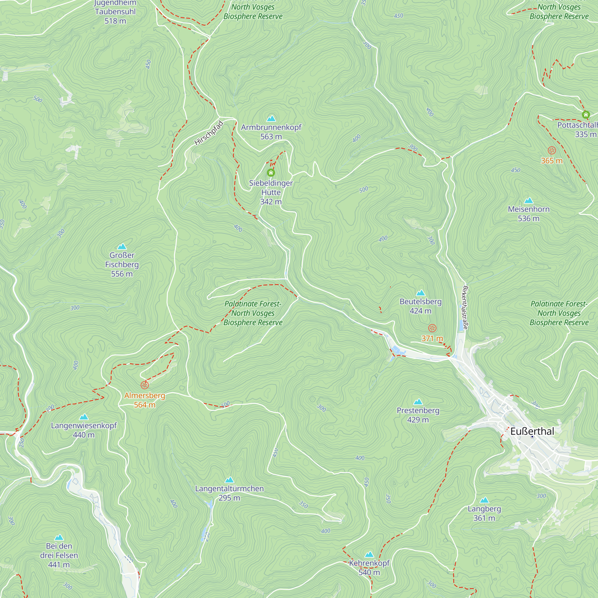 Dörrentalhütte map