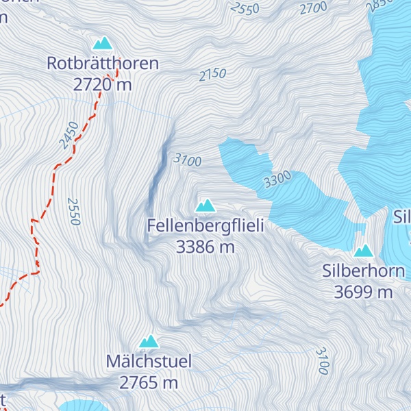 Map of Fellenbergflieli
