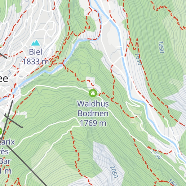 Map of Waldhüs Bodmen