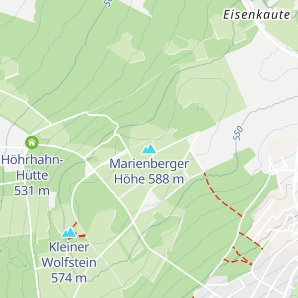 Map of Marienberger Höhe