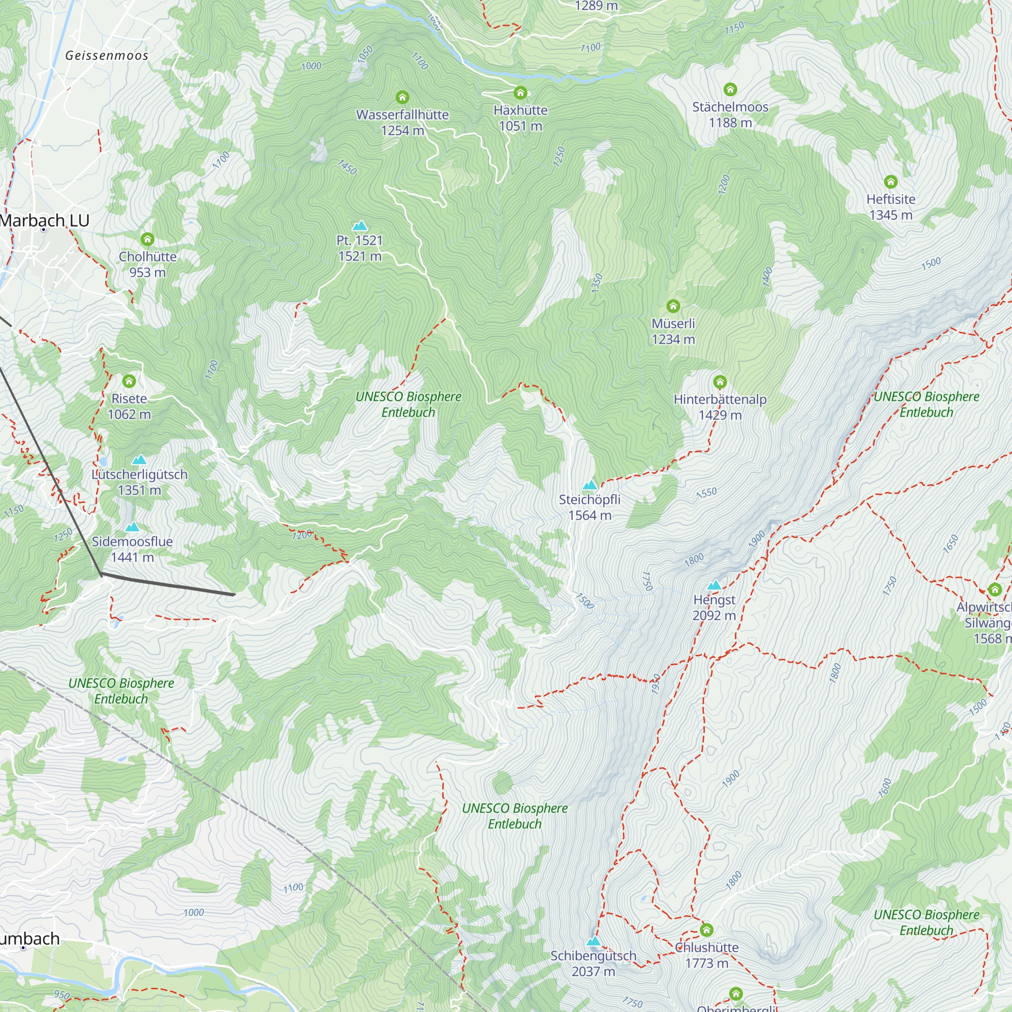 Steischild map