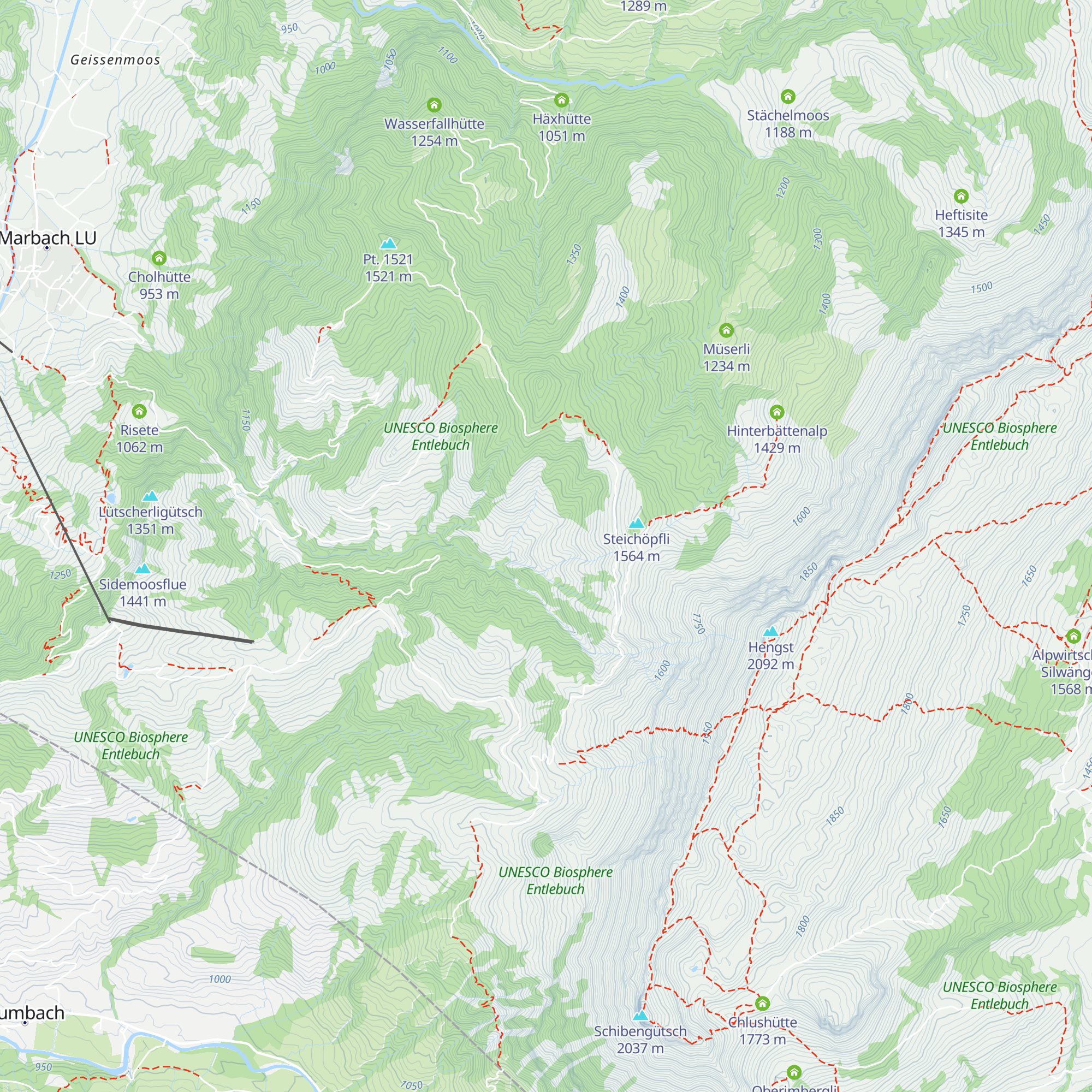Steischild map