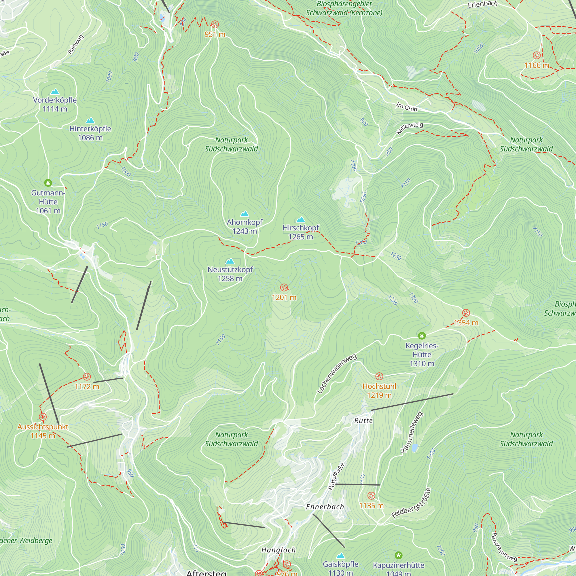 Schweinebühl-Hütte map