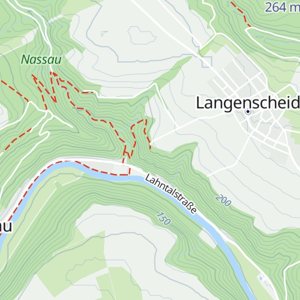 Map of Pausenhütte