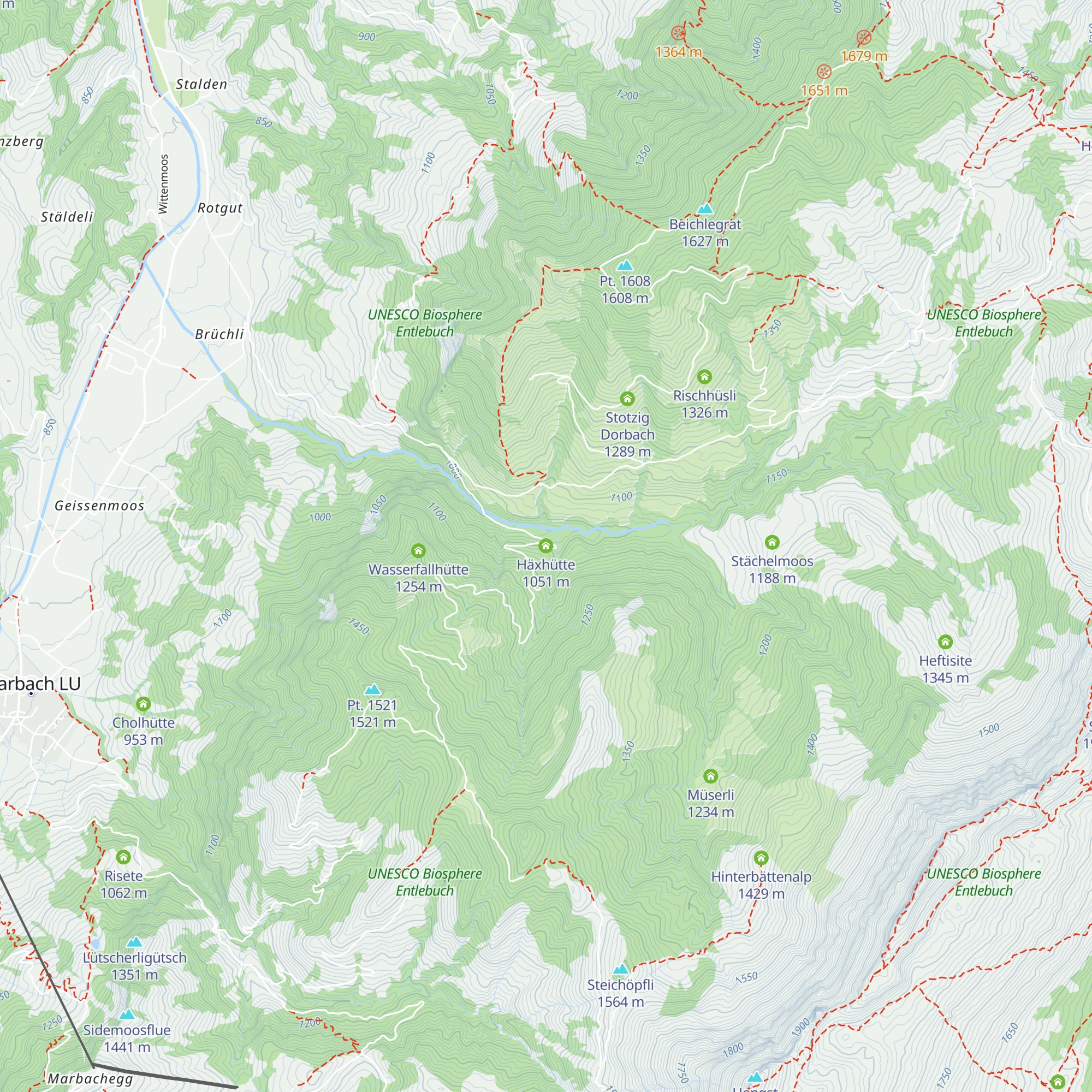Häxhütte map