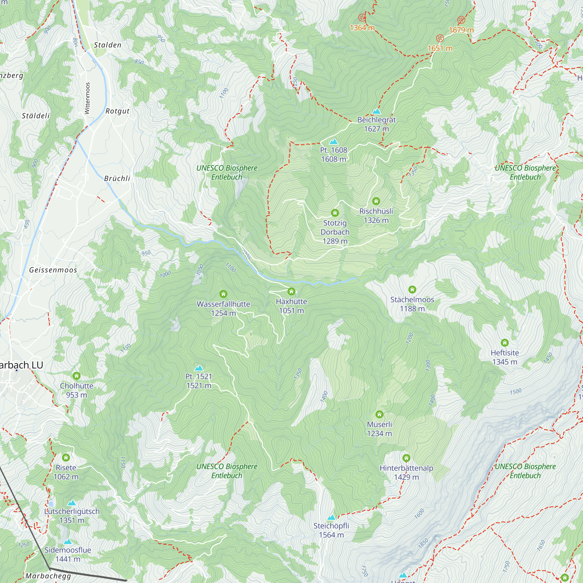Häxhütte map