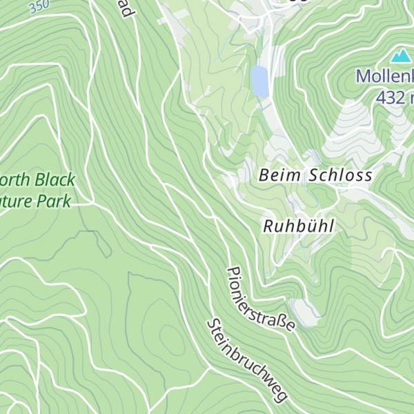 Map of Kochbrunnenhütte