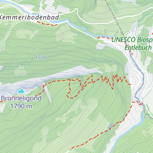 Map of Birchegütsch