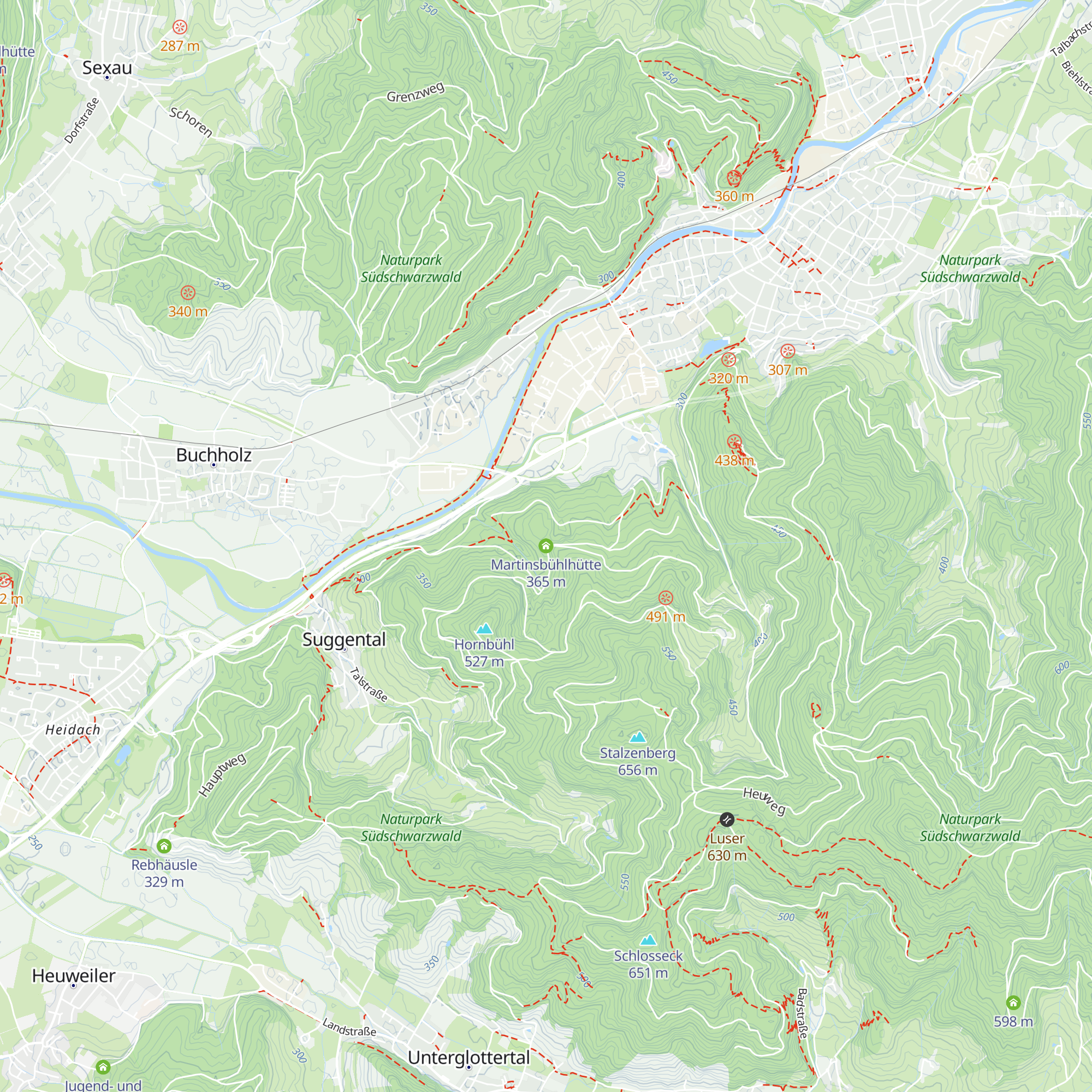 Martinsbühlhütte map