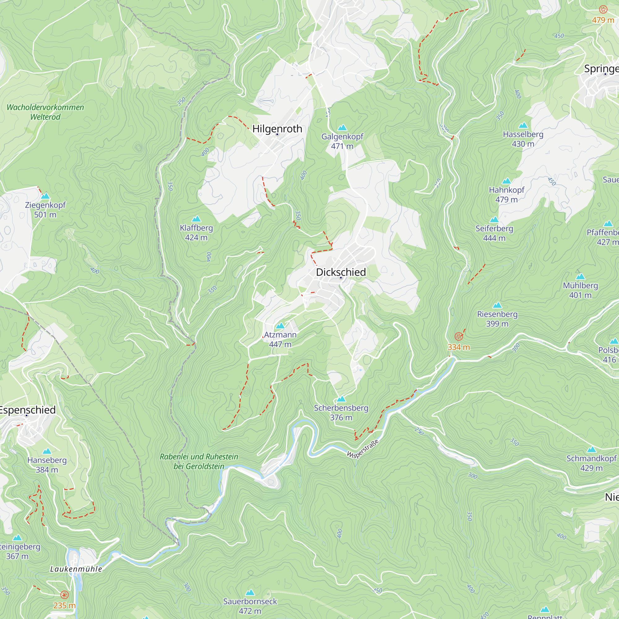 Atzmannhütte Heidenrod map