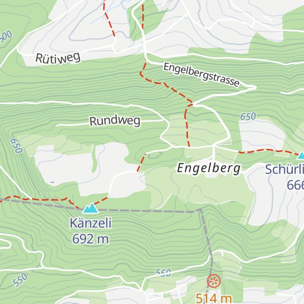 Map of Engelberg