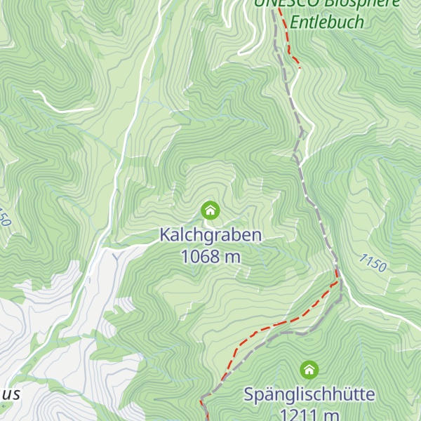 Map of Kalchgraben