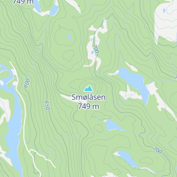 Map of Smølåsen