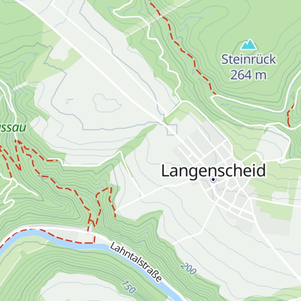 Map of Grillhütte Langenscheid