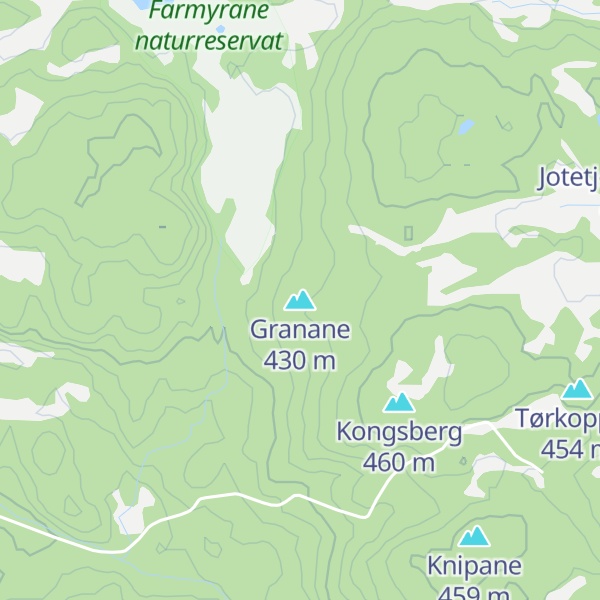Map of Granane