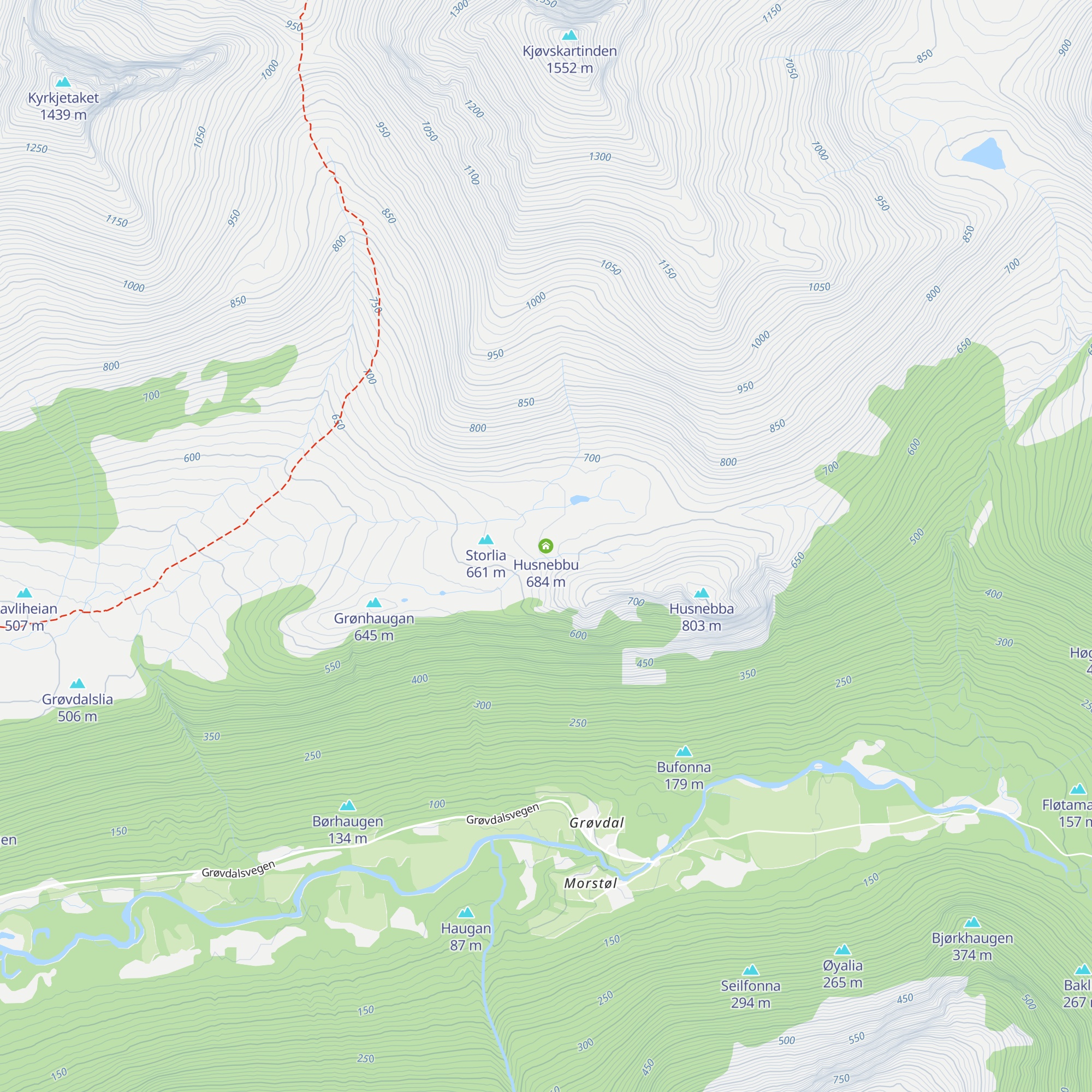 Husnebbu map