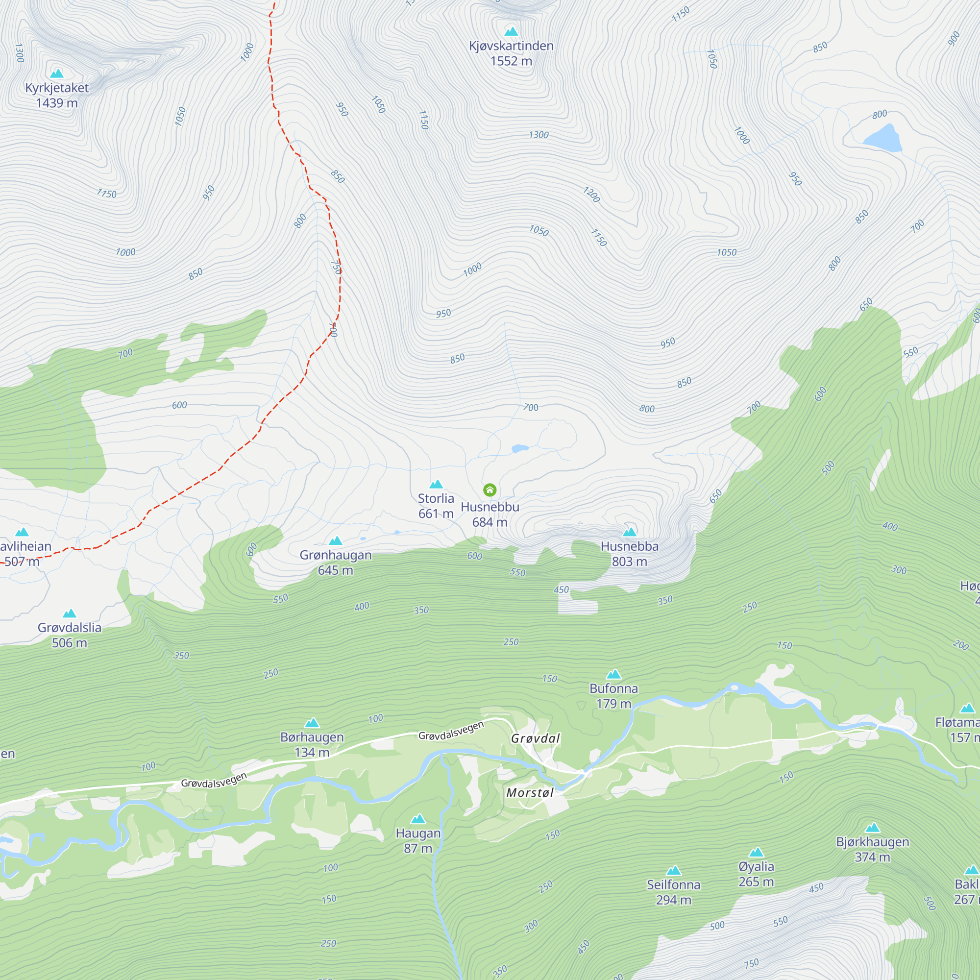 Husnebbu map