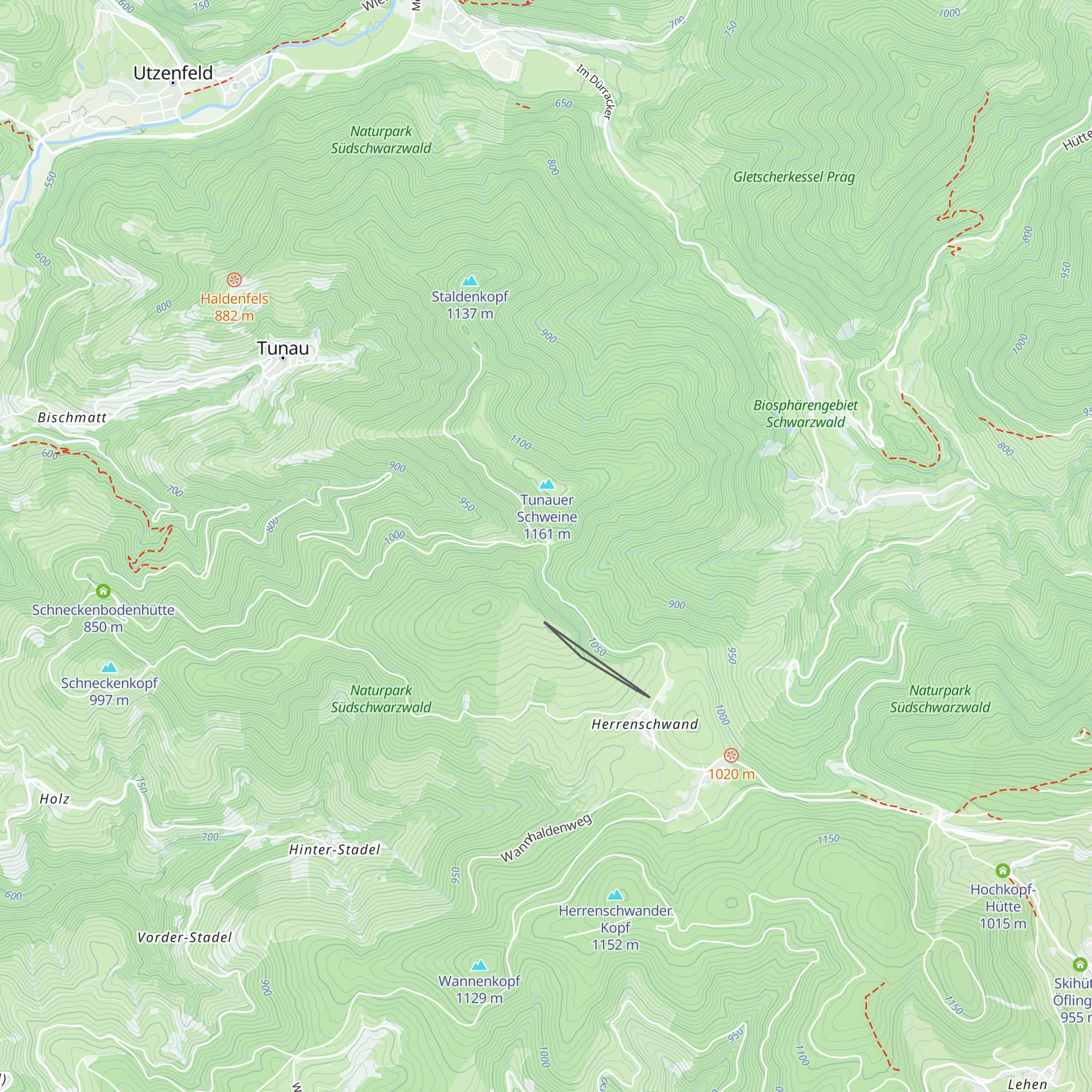 Tiergrüblehütte map