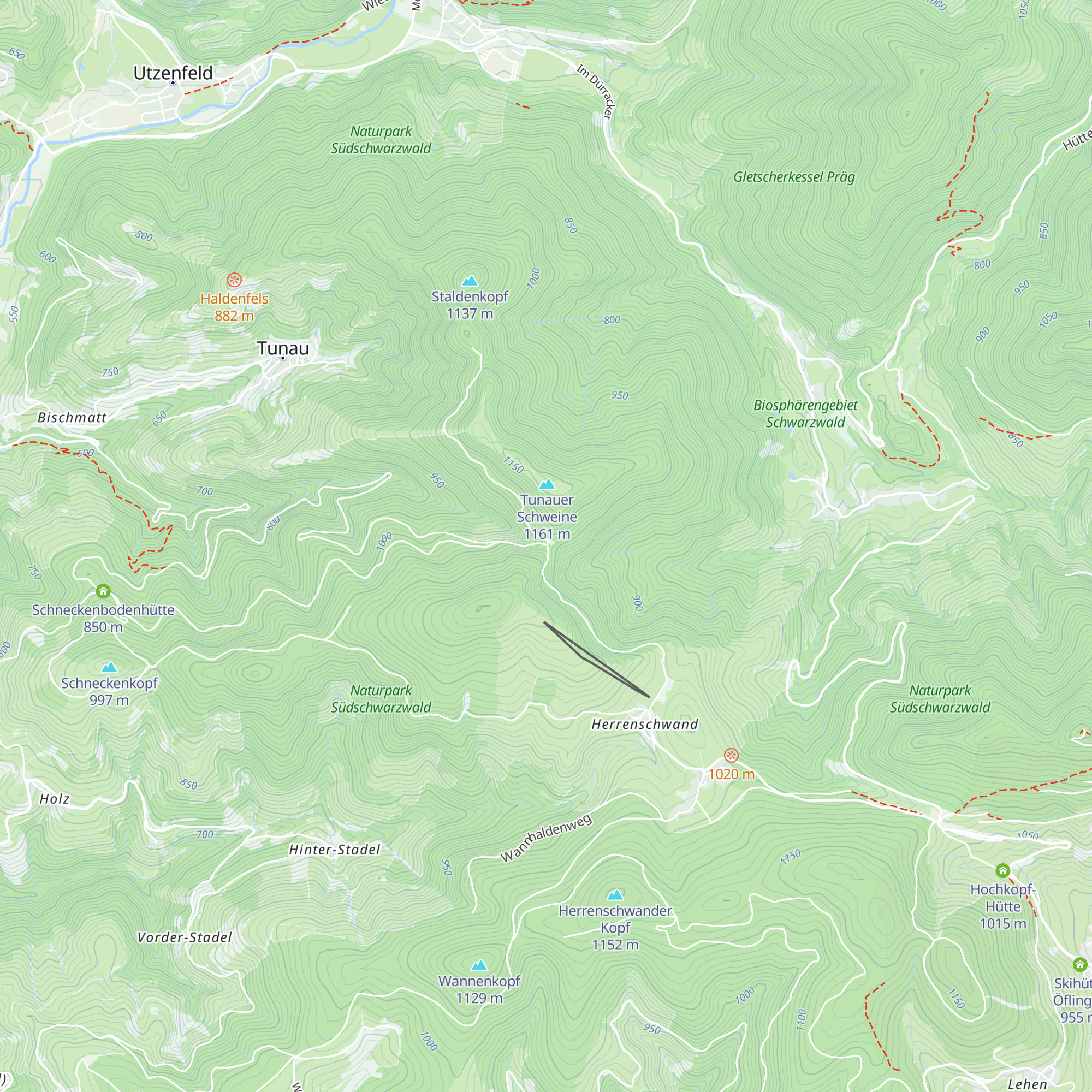 Tiergrüblehütte map