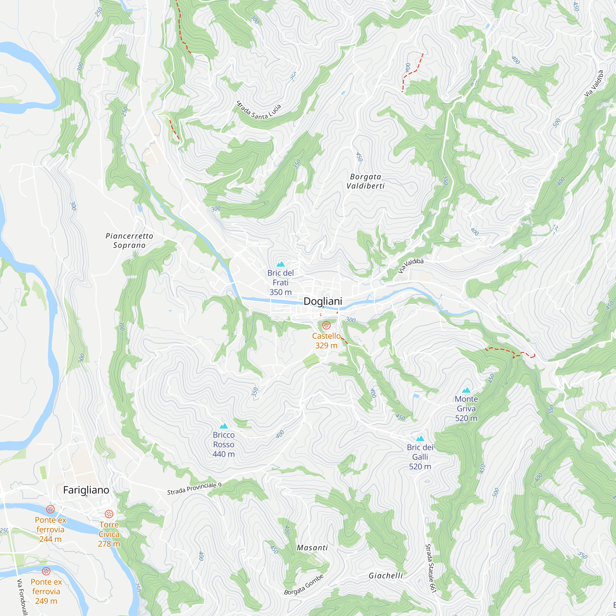 Ufficio Turistico di Dogliani map