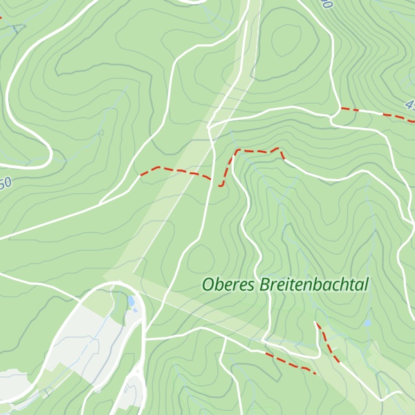 Map of Porr Hütte