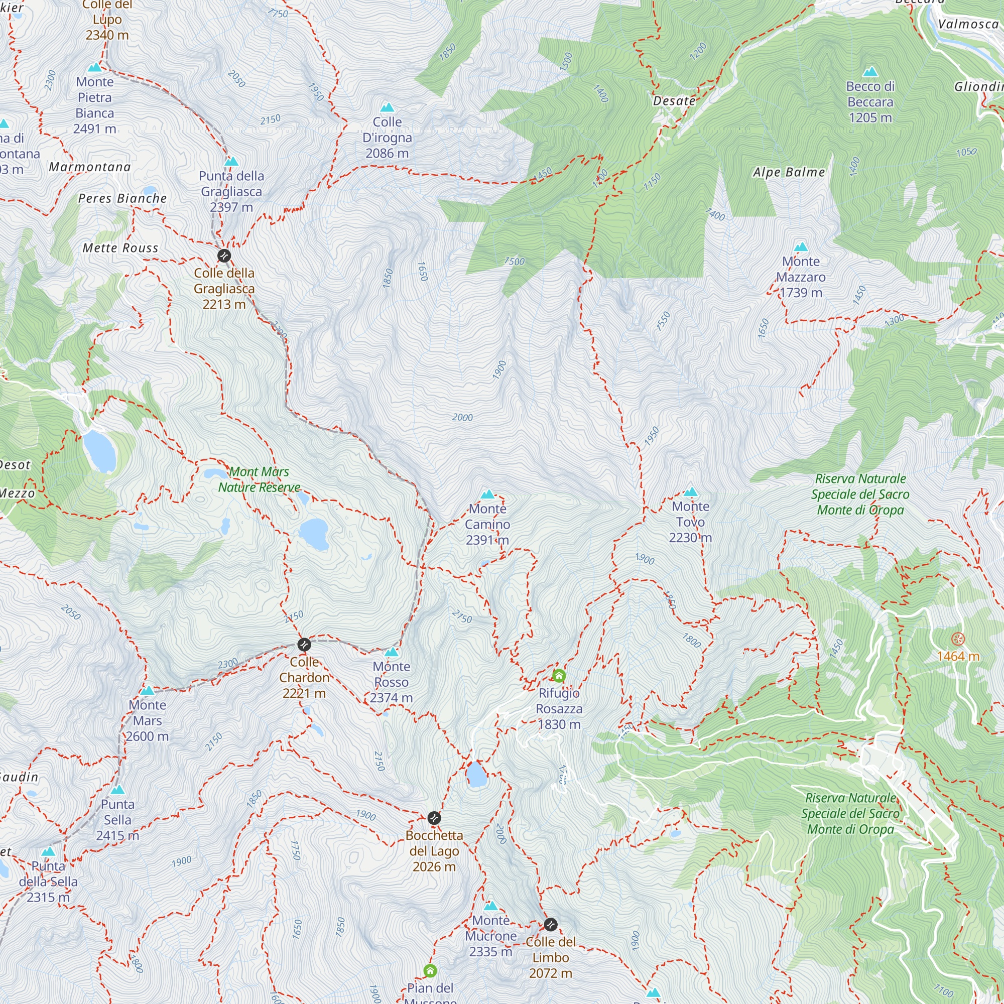 Rifugio Capanna Renata map