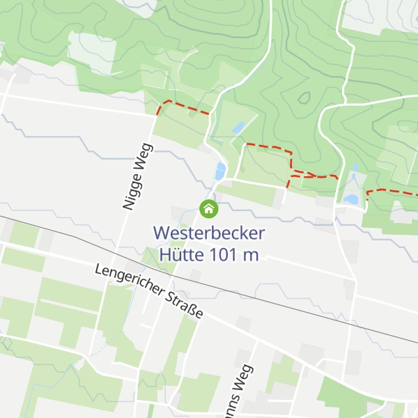 Map of Westerbecker Hütte