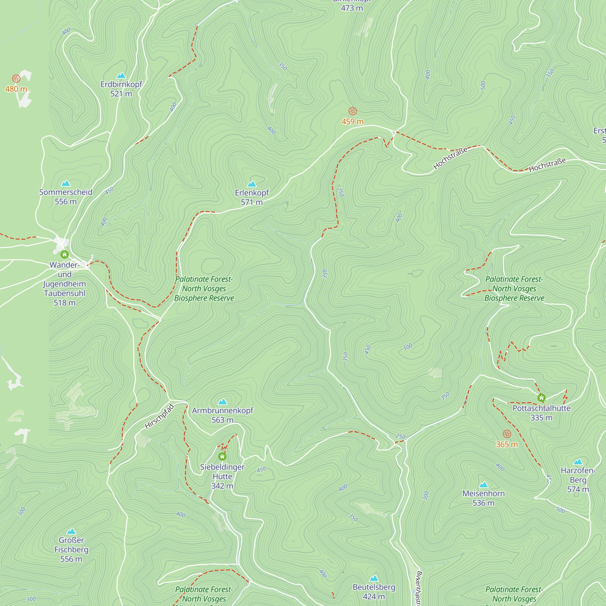 Schutzhütte map