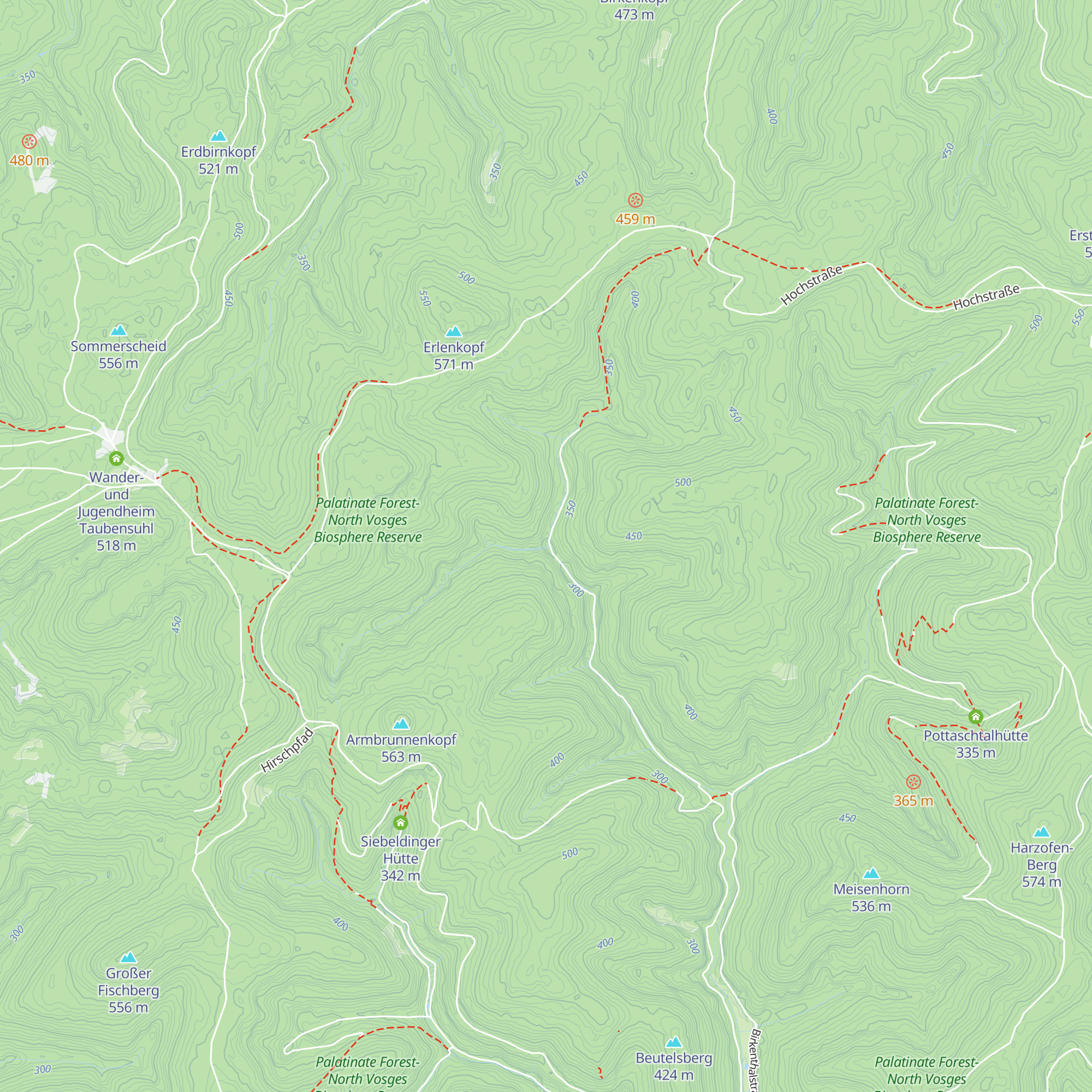 Schutzhütte map