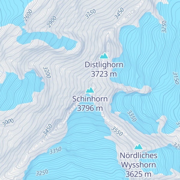 Map of Schinhorn