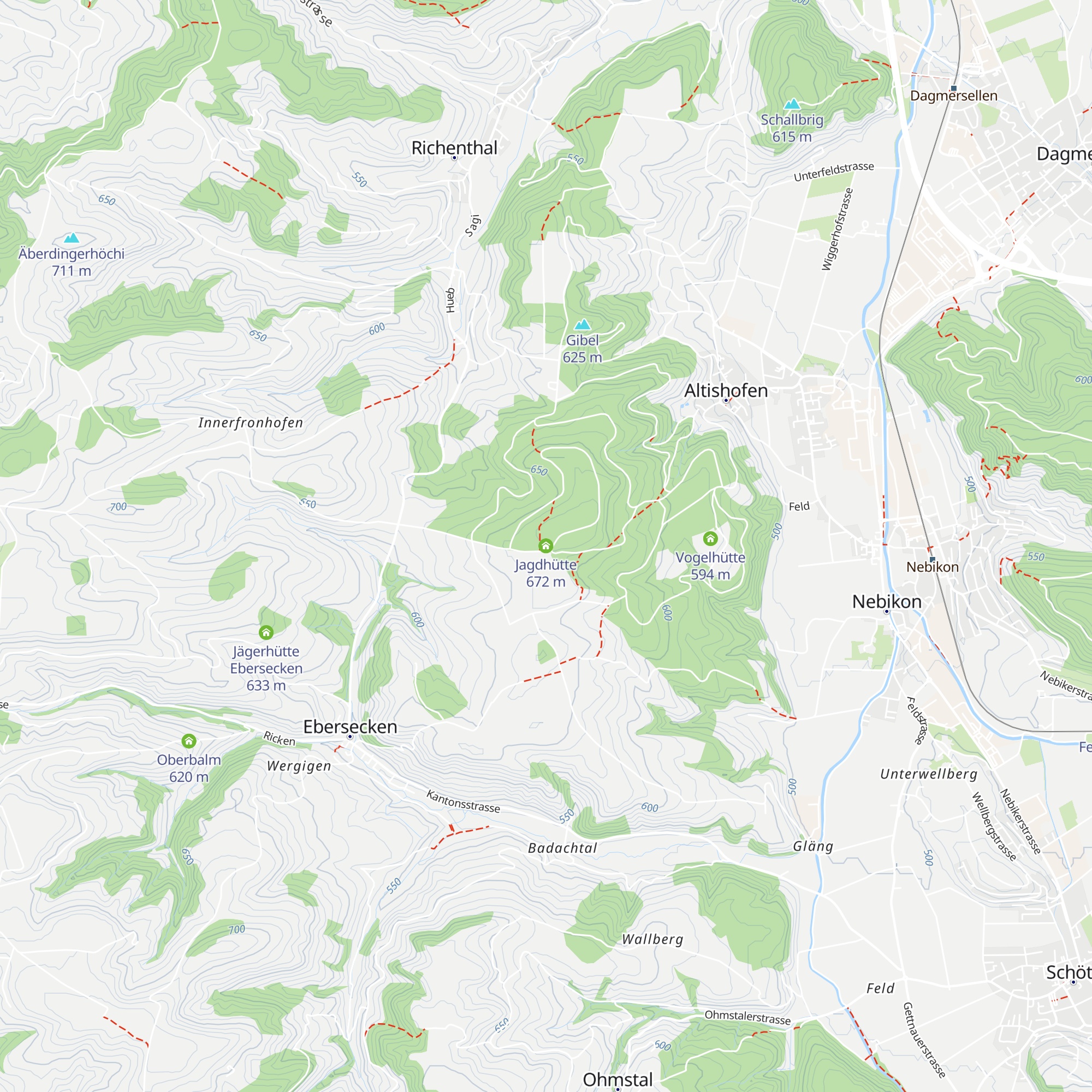 Jagdhütte map