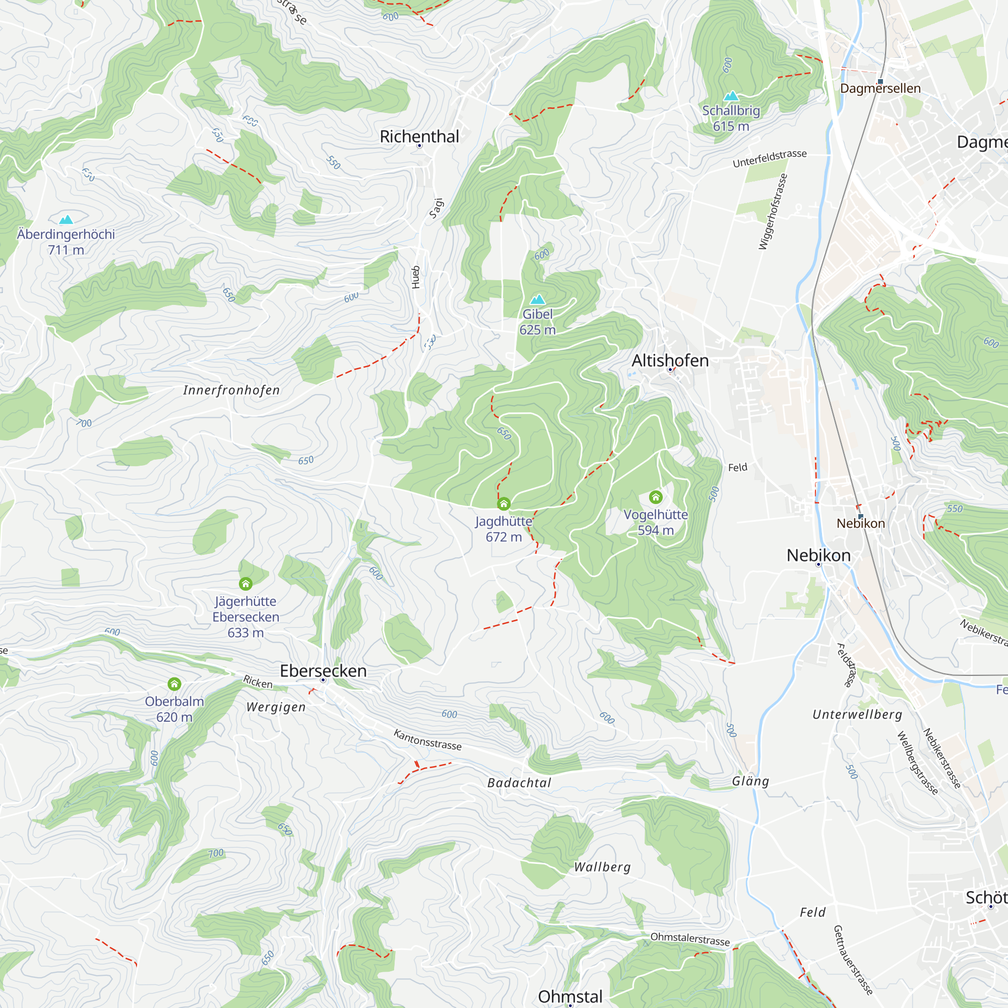 Jagdhütte map