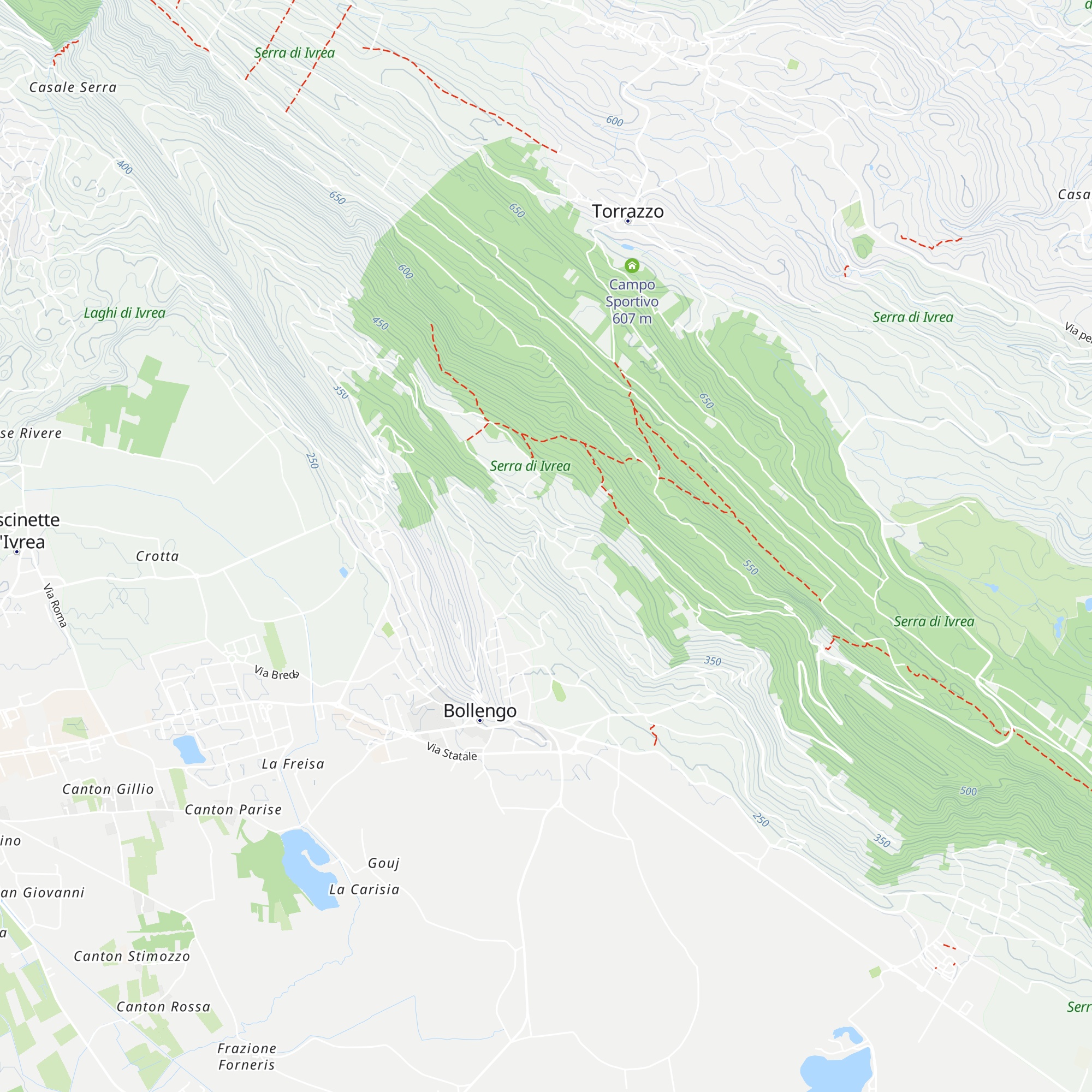Il Mulino delle Rose map