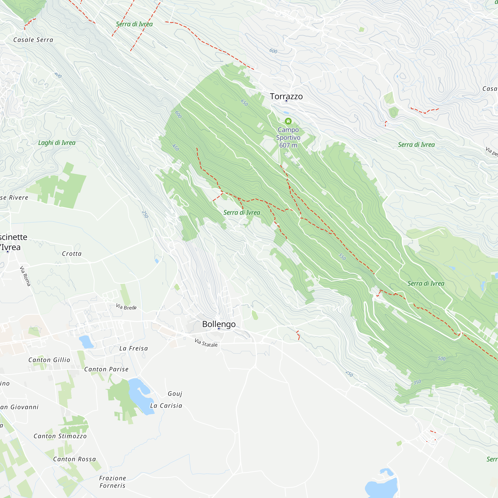Il Mulino delle Rose map