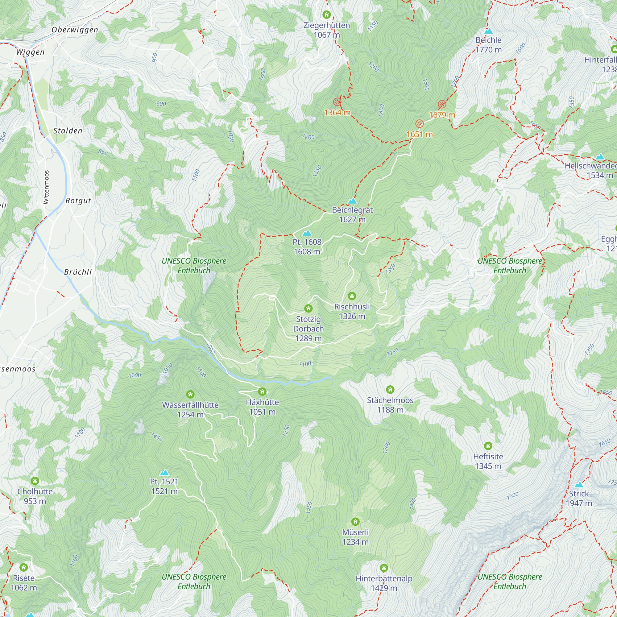 Stotzig Dorbach map