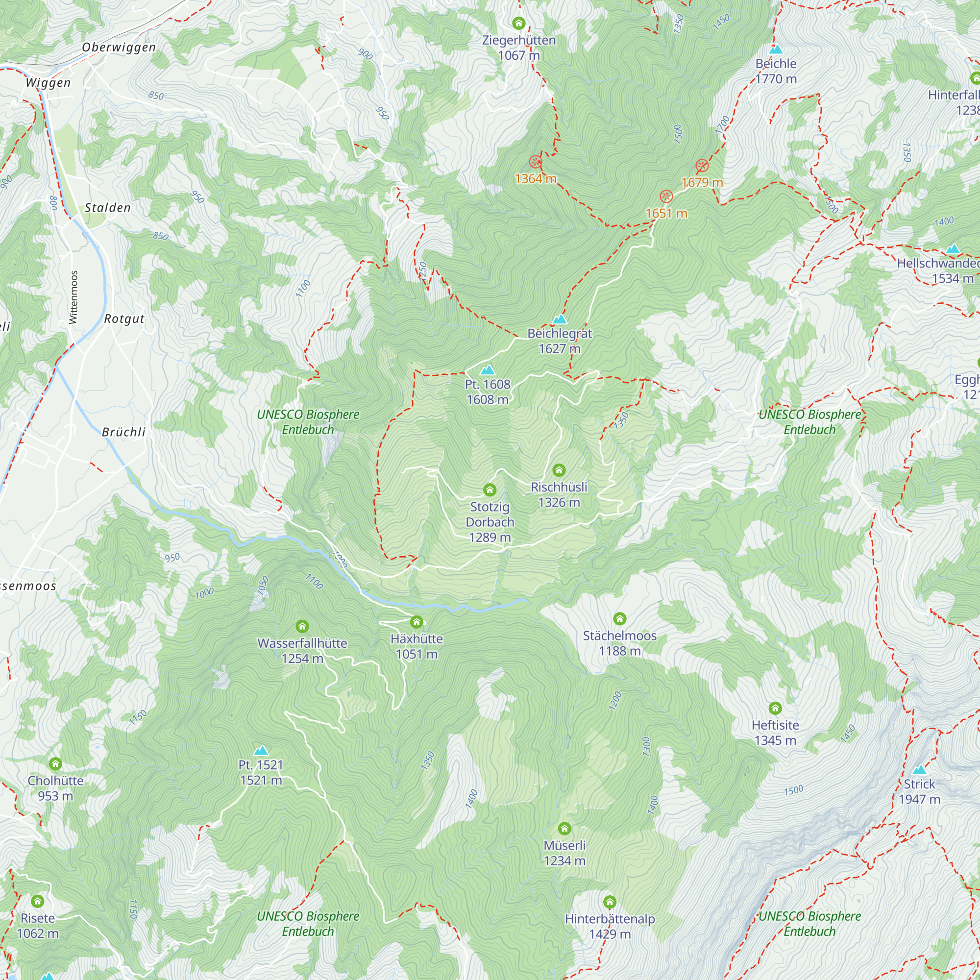 Stotzig Dorbach map