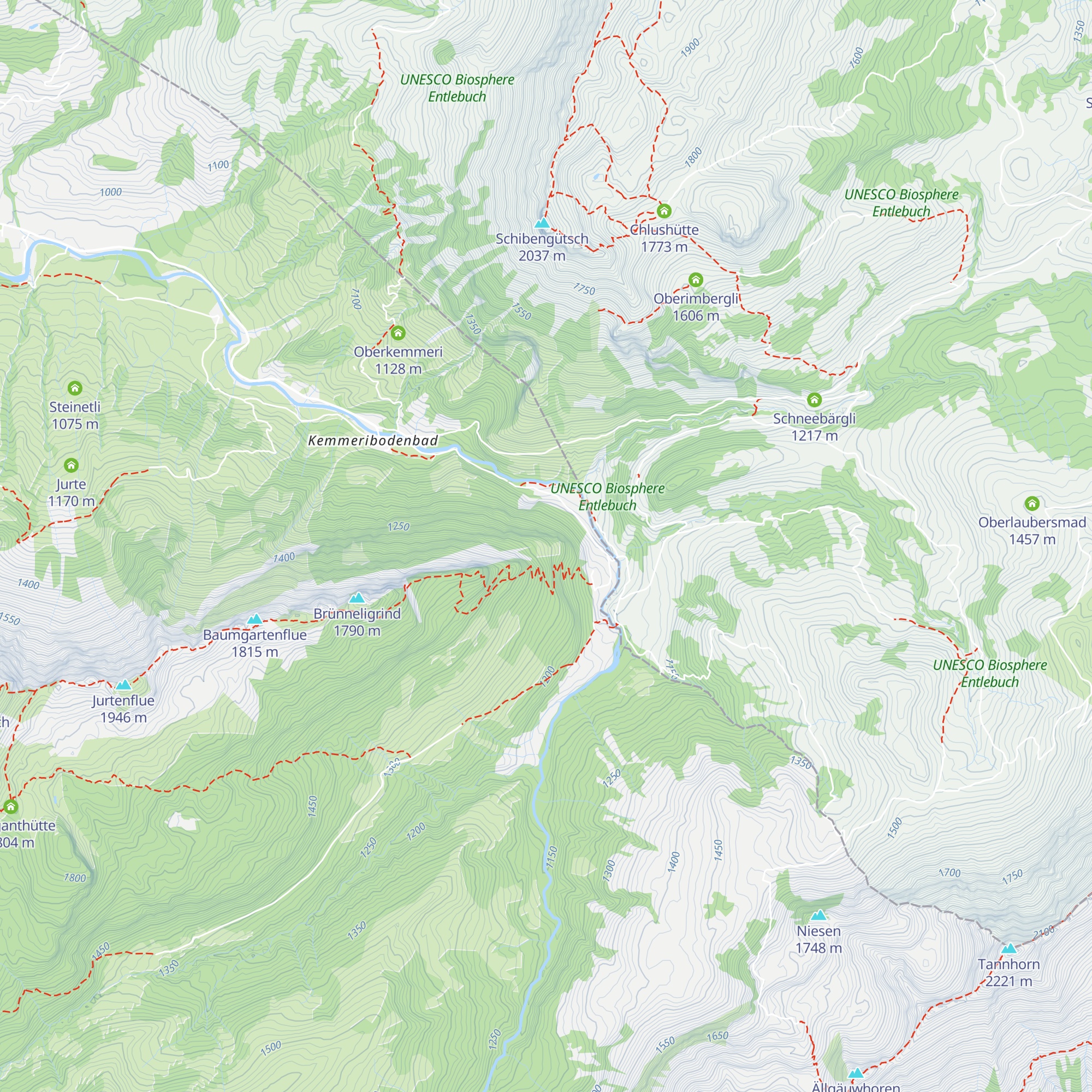 Gschos map